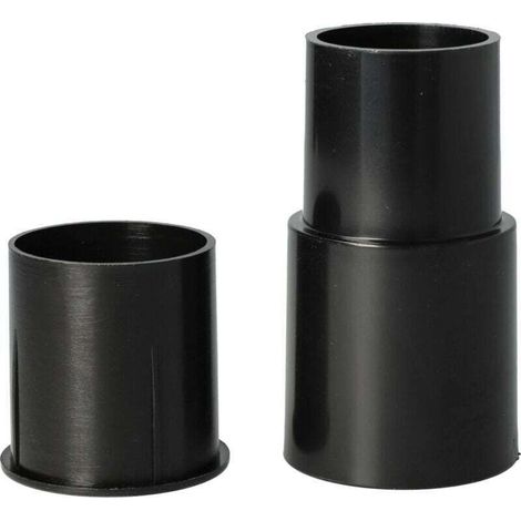 2 X Staubsaugeradapter Für Düse, Staubsaugerschlauch/griff Mit 32- Und 35-mm-anschluss – Schwarz, Kunststoff