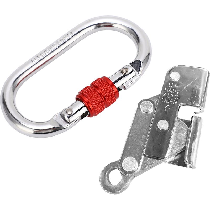 Robuster Karabiner Mit Automatischer Verriegelung Für Einsätze In Großer Höhe, Bergsteigen Und Höhlenforschung