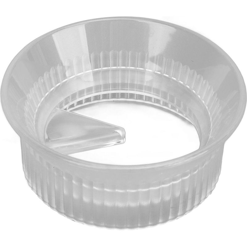 Spritzgeschützter Moka-kaffeespender, Messtrichter Und Dosierring Für Moka-kaffeemaschinen Mit Einem Oder Zwei Ventilen, Transparent, Für 6 Tassen (300 Ml)