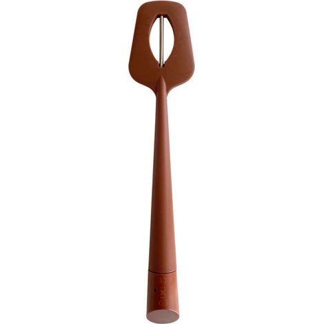 Thermomètre Cuillère Portable Grattoir En Silicone Longue Spatule Numérique Thermomètre Alimentaire Pour Chocolat, Crèmes, Sauces, Confitures Et Sirops Lecture Instantanée
