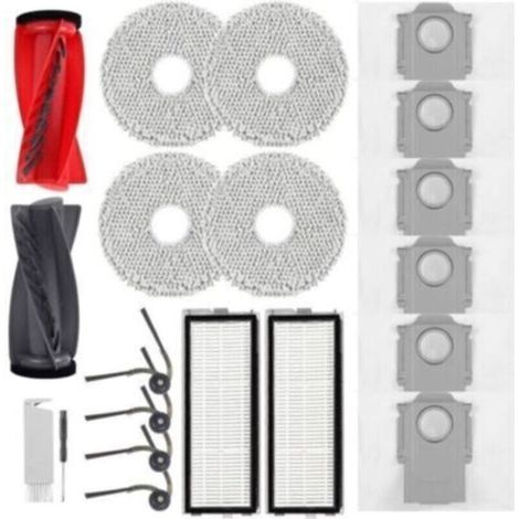 Accessoires Pour Aspirateurs Compatibles Avec Roborock Qrevo S5v, Qrevo Curv, Qrevo Curv S5x, Qrevo Edge, Qrevo Edge S5a