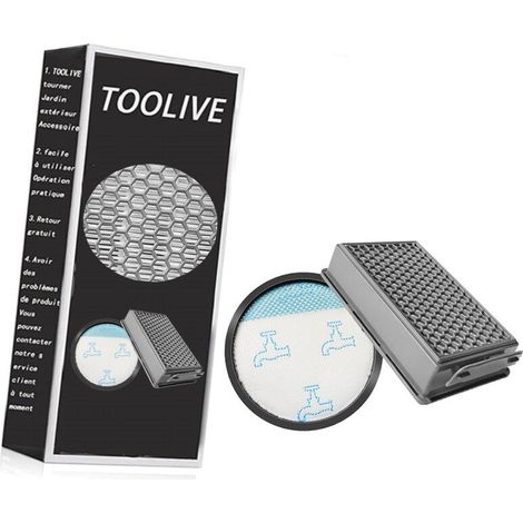 Lot De Filtres Hepa De Rechange Pour Aspirateur Rowenta Compact Power Xxl Ro4811ea Ro4871ea Ro4855ea Ro4826ea