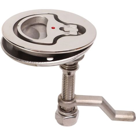 Loquet À Came En Acier Inoxydable 316 – Réglable 10-60 Mm – Plaque Arrière Pour Installation Marine – Compatible Navires Et Camping-cars