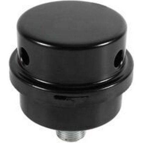 Silencieux Pour Compresseur D'Air - Métal Noir Métal Filtre D'Admission D'Air Filtre Silencieux Silencieux Filetage 3/8 16mm Pour Pièces D'Admission De Compresseur D'Air Sans Huile