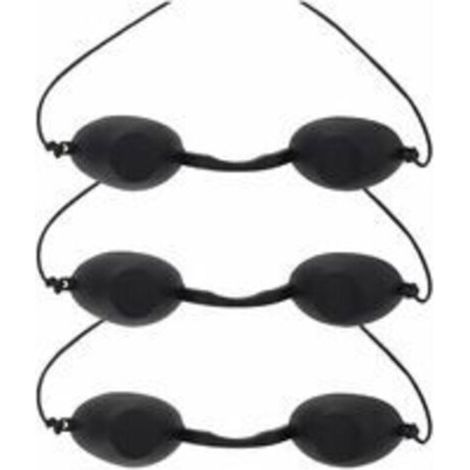 3 Pcs Lunettes De Protection Uv, Lunettes Solarium Lunettes Protection Uv Conviennent Pour La Beauté Laser Ipl Convient À La Clinique De Beauté Ou À La Maison