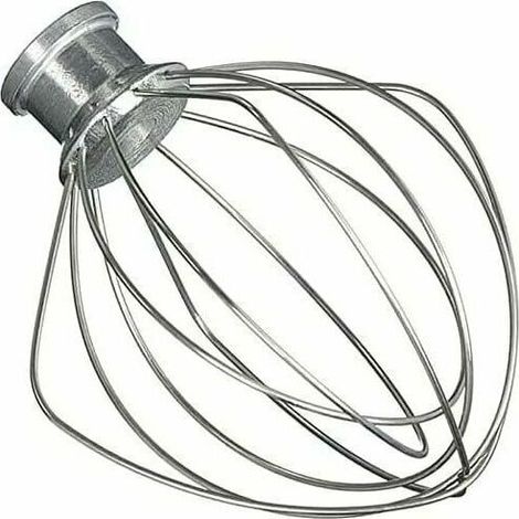 Tête De Fouet De Rechange En Acier Inoxydable. Compatible Avec Kitchenaid K45ww Ksm150 Ksm160 K45 Ksm90 Stand Mixer,fouet A Fils, Acier Inoxydable Et Aluminium