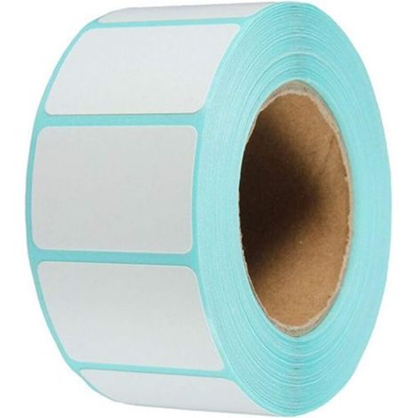 Lot De 1100 Étiquettes Autocollantes Blanches 20 Mm X 30 Mm Pour Bocaux De Congélation Imprimantes