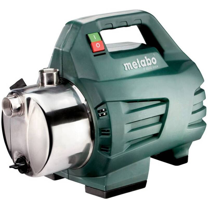 [neuwertig] B-ware Metabo Gartenpumpe P 4500 Inox Wasserpumpe Edelstahl Für Gartenbewässerung 500w