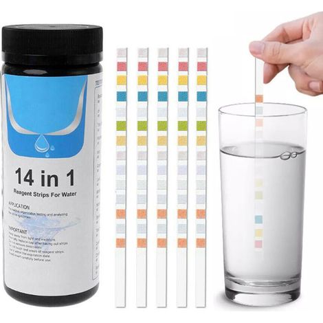 Testeur Chlore Bandelette Pour Eau De Piscine Et Spa 50 Bandelettes Test Le Libre Ph Dureté Rapide Fiable 1