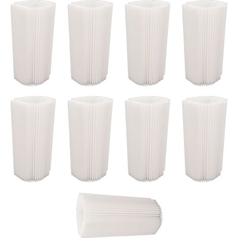 9 Pièces De Toile Filtrante Pour Piscine, Réutilisable, Accessoire De Rechange Pour Entretien