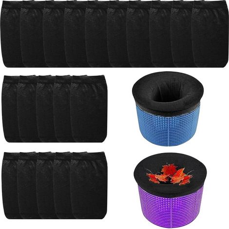 Chaussettes De Skimmer, Chaussettes De Skimmer De Piscine, Tamis Pour Accessoires, Chaussettes Filtrantes De Piscine, Filet De Piscine(20pcs)
