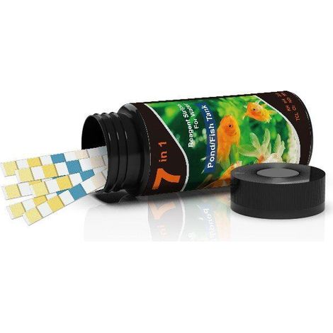 7 En 1 Testeur Pour Eau De Piscine Et Spa - 100 Test Pour Tester Chlore Libre - Le Chlore Total