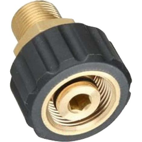 Hochdruckreiniger-düsenadapter – 5,5 Cm Länge – Hochwertiges Messing – Schnellkupplung Für Zubehör