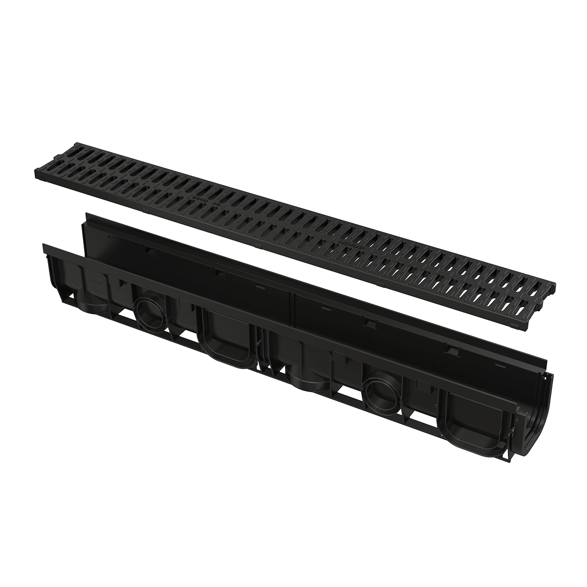 Alcadrain Avz102-r501 Entwässerungsrinne 100 Mm