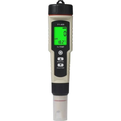 Union – Testeur De Qualité Eau 7-en-1 – Mesure Ph, Chlore, Salinité, Orp, Tds, Ec, Température – Calibration Automatique 3 Points – Abs Étanche Ip67