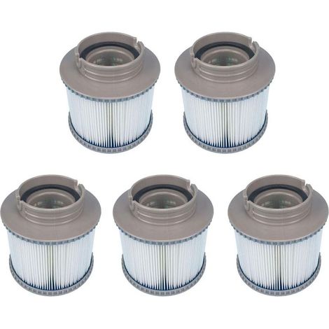 Lot De 5 Filtres De Rechange Pour Mspa Fd2089, Cartouche De Filtre Pour Piscine, Hot-subbs Et Spas