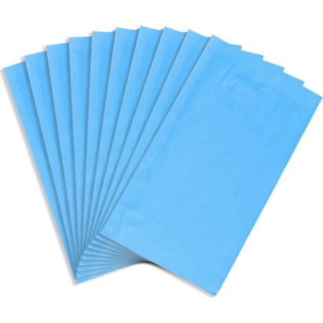 Chaussette Filtrante Bleue Pour Panier D'Écumoire De Piscine, Idéale Pour Nettoyer Les Débris, Le Pollen Et Les Cheveux.