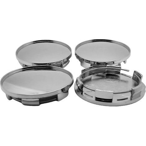 Enjoliveurs De Moyeu Universels, Installation Facile, Accessoire De Modification De Moyeu De Roue, Lot De 4 Pour Le Chromage De Voiture