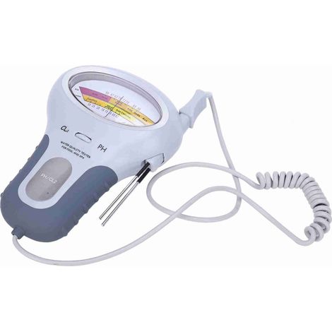 Beyamis Pc-102 Testeur De Chlore Et De Ph Pour Piscines Et Spas Avec Sonde