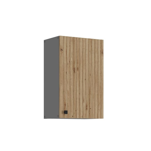 Küchen Preisbombe - Küche Ava Artisan Hängeschrank 45 Cm Lamellenoptik Küchenzeile Einbauküche