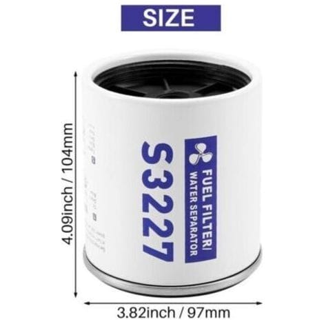 Zentralheizungsfilter, S3227 Externe Marine-kraftstofffilterelemente