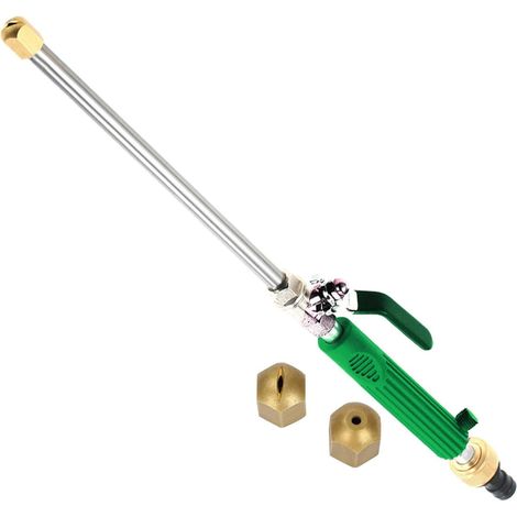 Buse Haute Pression Pour Tuyau Outil De Nettoyage Et Pulvérisation Arrosage,buse Lance Lavage Douche Pour Animaux Et Allées Terrasses Clôture Extérieur Jardin Et Nettoyage