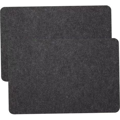 2pcs Tapis Résistant À La Chaleur Pour Friteuse À Air, Tapis Résistant La Chaleur De 44 X 30cm, De Cuisine Protecteur Plan Travail Pour Four, Cafetière