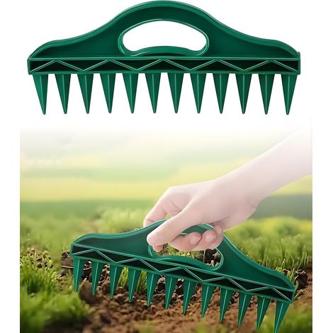 Distributeur De Graines À 12 Trous, 1 Pièce, Aide Au Semis, Outil D'Ameublissement Du Sol Pour Jardinage, Légumes, Potager, Fruits Et Fleurs