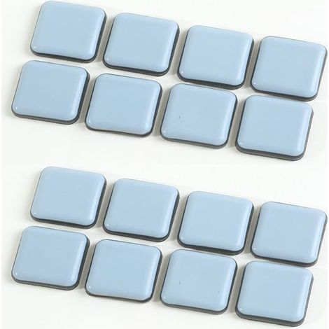 Joint Coulissant For Meubles,protection Des Bases De Table, Dessous De Verre, Tapis De Sol Magique Mobile, Tapis De Sol Anti-abrasion(30mm×30mm,16pcs)