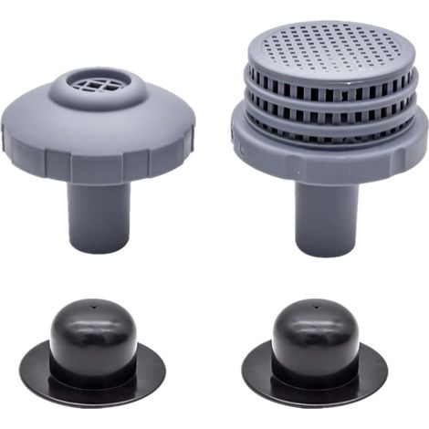 Petits Filtres De Piscine, Kit De Raccordement Pour Piscine Ø 32 Mm – Filtre De Sortie De Piscine – Buse D'Entrée De Rechange Pour Piscines Hors Sol