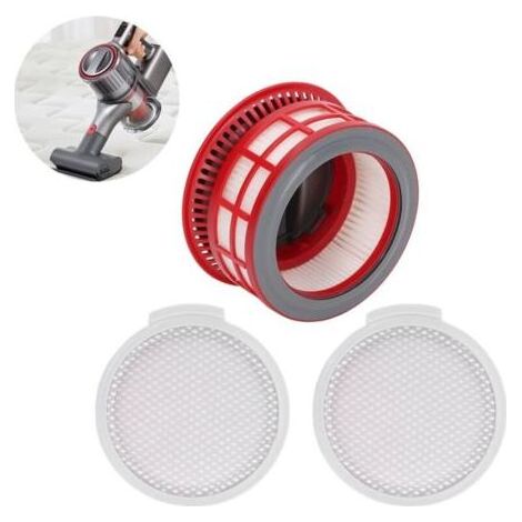 Filtre Avant En Coton Et 1 Filtre Hepa Arrière Pour Aspirateur Compatible Sans Fil Roborock H7
