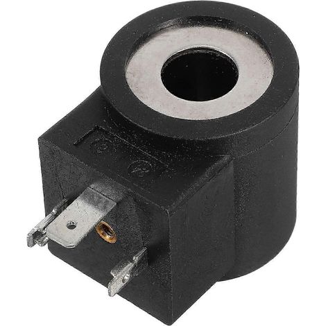 Hochleistungsfähige Schwarze Hydraulik-magnetspule, 18 W, Konstruktion Aus Kunststoff Und Eisen, Abmessungen: 5,50 X 3,80 X 3,70 Cm, Kompatibel Mit Hydraulikventilsystemen, 1 Stück Pro Packung.