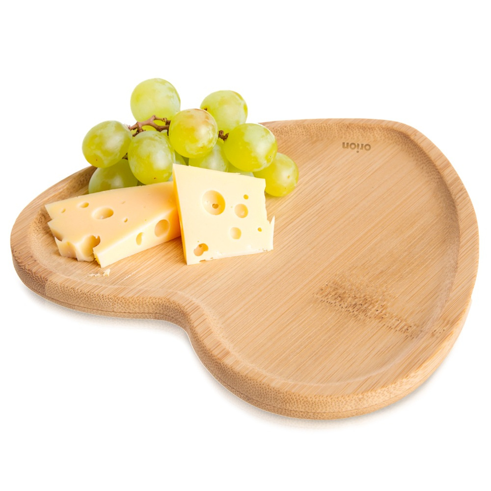 Dekorativer Snackteller Aus Bambus In Herzform, 15 X 15 Cm