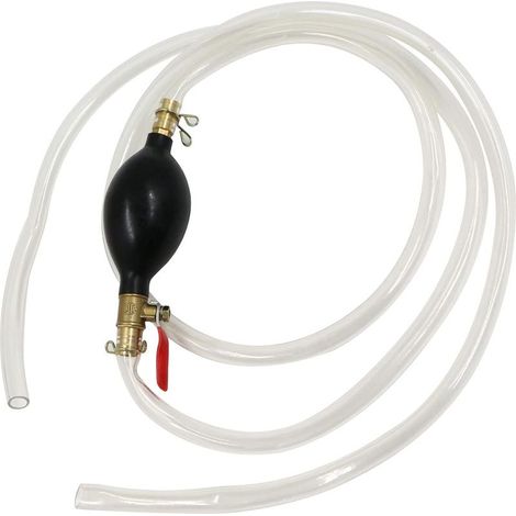 Flüssigkeitspumpe, Handsaugpumpe Mit Schlauch, Tragbare Kraftstoffpumpe Für Benzin, Wasser, Flüssigkraftstoffe, Diesel, Benzin (2 M)