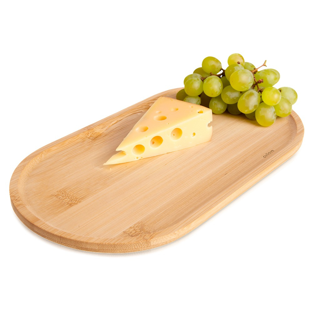 Dekorativer Snackteller Aus Bambus, 28 X 15 Cm