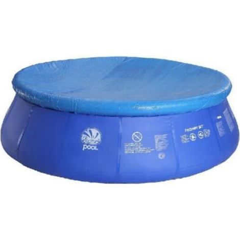 Schutzhülle Für Runde Aufstellpools (240 Cm Durchmesser), Einlagiges Pvc – Blau