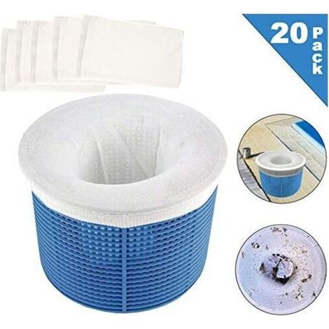 Chaussette Filtrante Piscine,chaussettes De Skimmer De Piscine,panier Filtrant Piscine,pool Skimmer Socks,panier D'Écumoire De Piscine (20)