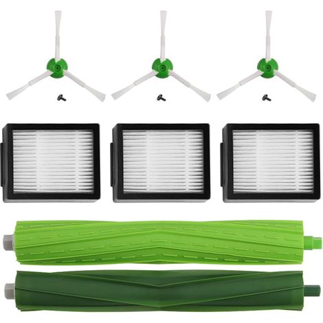 Kit De 12 Accessoires Pour Aspirateur, Brosses Latérales, Filtres, Rouleaux Extracteurs, Compatible Séries E Et I