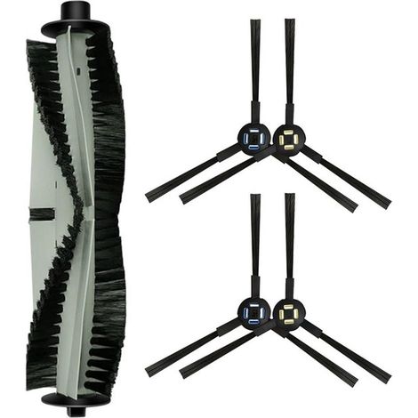 Kit De Brosse Latérale À Rouleau Pour Aspirateur Robot Silvercrest Ssr1 Ssra1, Pour A9s A9 A7 A80 Plus A10s L100