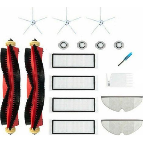 Kit D'Accessoires Et De Pièces Détachées Pour Xiaomi Roborock S5 Max, S6 Pure Et S6