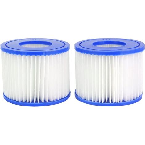 Filtre Pour Spa, Cartouche De Rechange Bestway Type Vi, Compatible Avec Tous Les Modèles Lay-z-spa - Paris, Miami, Vegas, Monaco, Palm Springs, Cancun, Helsinki, Etc.