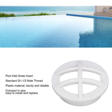 【grille D'Entrée】 Compatible Sp1026 G1‑1/2 Insert En Abs - 3 Pièces