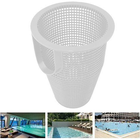 Pompe De Filtration Pour Piscine Avec Panier De Remplacement Compatible Pentair B-199 Blanc-