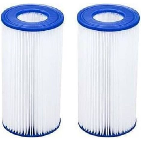 Pour Éléments Filtrants Bestway Flowclear™ Gr. Iii, 10,6 X 20,3 Cm (lot De 2)