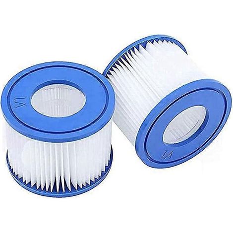 Lot De 2 Cartouches Filtrantes Pour Spa Lay-z-spa Bestway Flowclear, Taille Vi