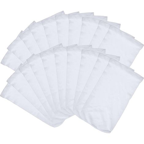 Skimmer Socks - Ultra Fine Nylon Mesh Pool Skimmer Liners For Debris And Leaves - Fits Most Inground And Above Ground Swimming Pools - 20 Pack