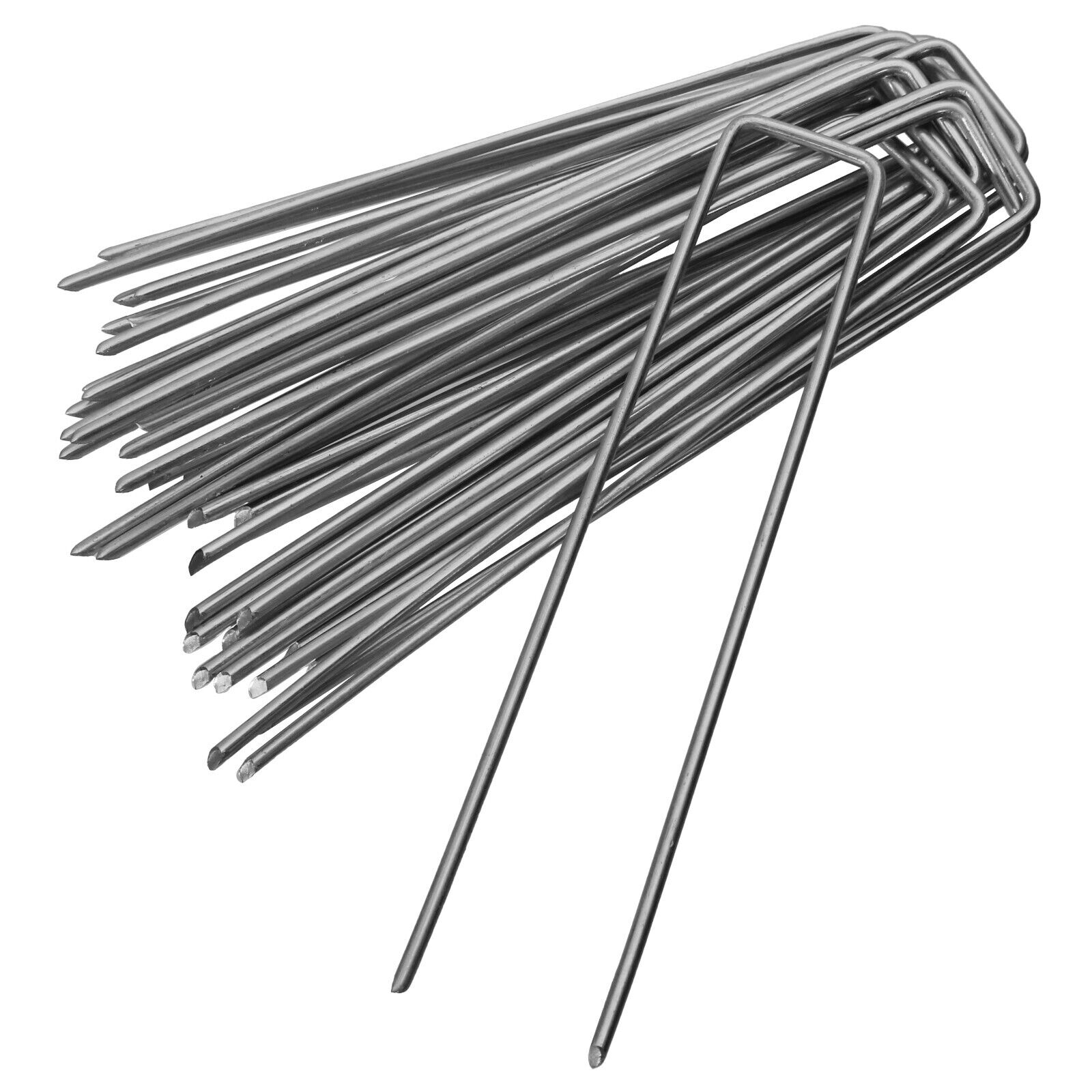 Erdanker Heringe 150 X 30 Mm Ø 3 Mm Bodenanker Zeltnagel Anker Unkrautvlies Befestigung