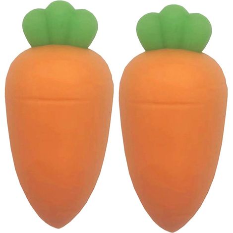 Lot De 2 Bouchons De Bouteille En Silicone En Forme De Carotte, Bouchons De Vin Hermétiques Pour Bouteilles De Vin Et De Champagne, Réutilisables, Pour Fête Et Décoration De Bouteilles