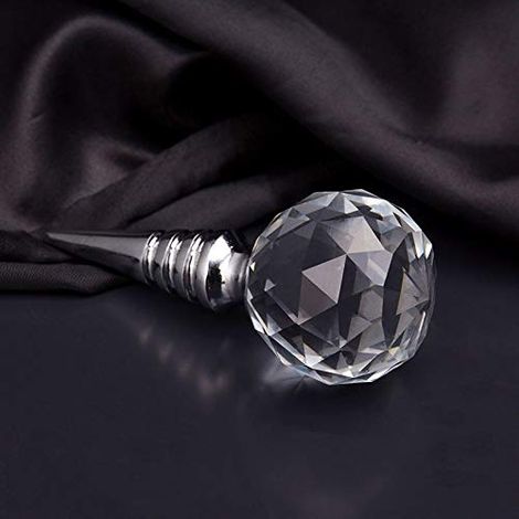 Bouchon De Bouteille En Cristal Transparent
