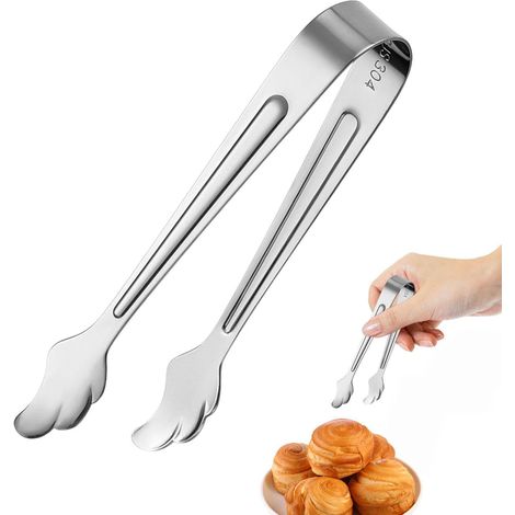 Petite Pince Cuisine Métal - Pince De Service Miniature Ergonomique Pince